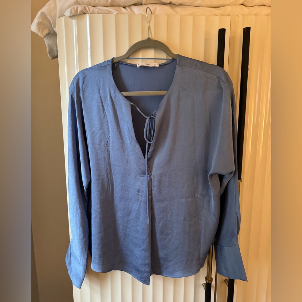 Mango Satin Blouse M
